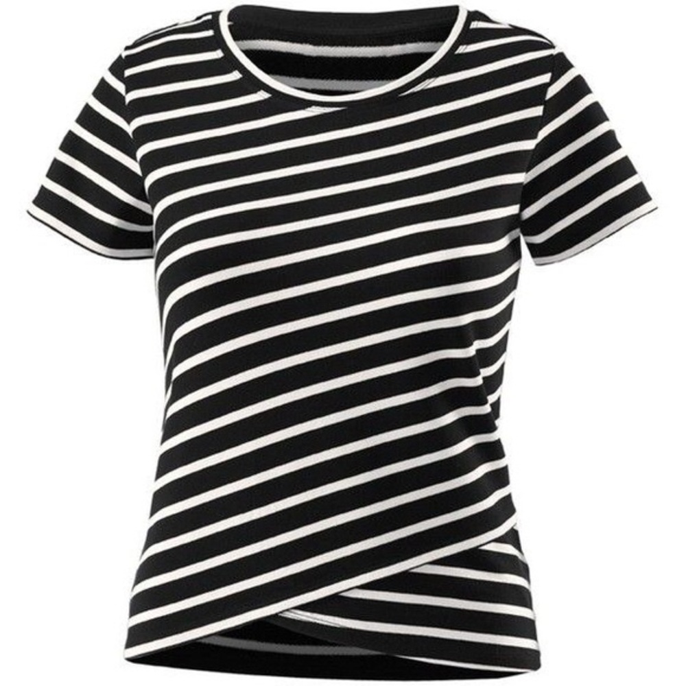 CAbi Gracie crop tee